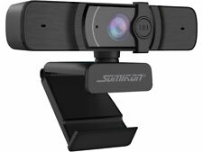 Webcam Usb Full Hd Avec Autofocus Et Double Microphone Stéréo - Somikon