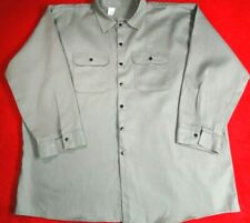 Westex Proban Fr 7a Fr Gray Work Uniform Shirt 3xl Fire Resistant New
