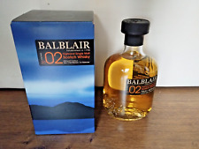 Whisky Bablair 2002 10ans 1st Release