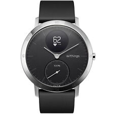 Withings Steel Hr 36mm Hybrid Smartwatch Connected Gps - Noir - Comme Neuf