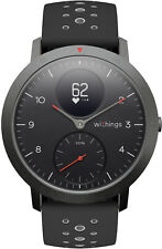 Withings Steel Hr Sport Hybrid Smartwatch Connected Gps - Noir - Comme Neuf