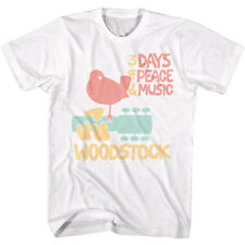 Woodstock 1969 3 Jours De Paix & Musique Homme T Shirt Rock & Soul Article