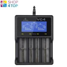 Xtar Vc4 Batterie Li-ion Chargeur Cylindrique Batteries Lcd Usb Nimh Neuf