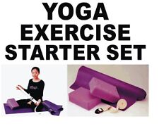 Yoga & Pilates Exercise Starter Set For Health & Fitness