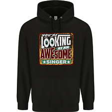 Youre Looking À An Awesome Singer Hommes 80% Coton Capuche