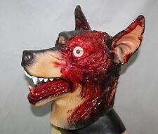 Zombie Chien Masque Halloween Evil Latex Doberman Déguisement Resident Canin